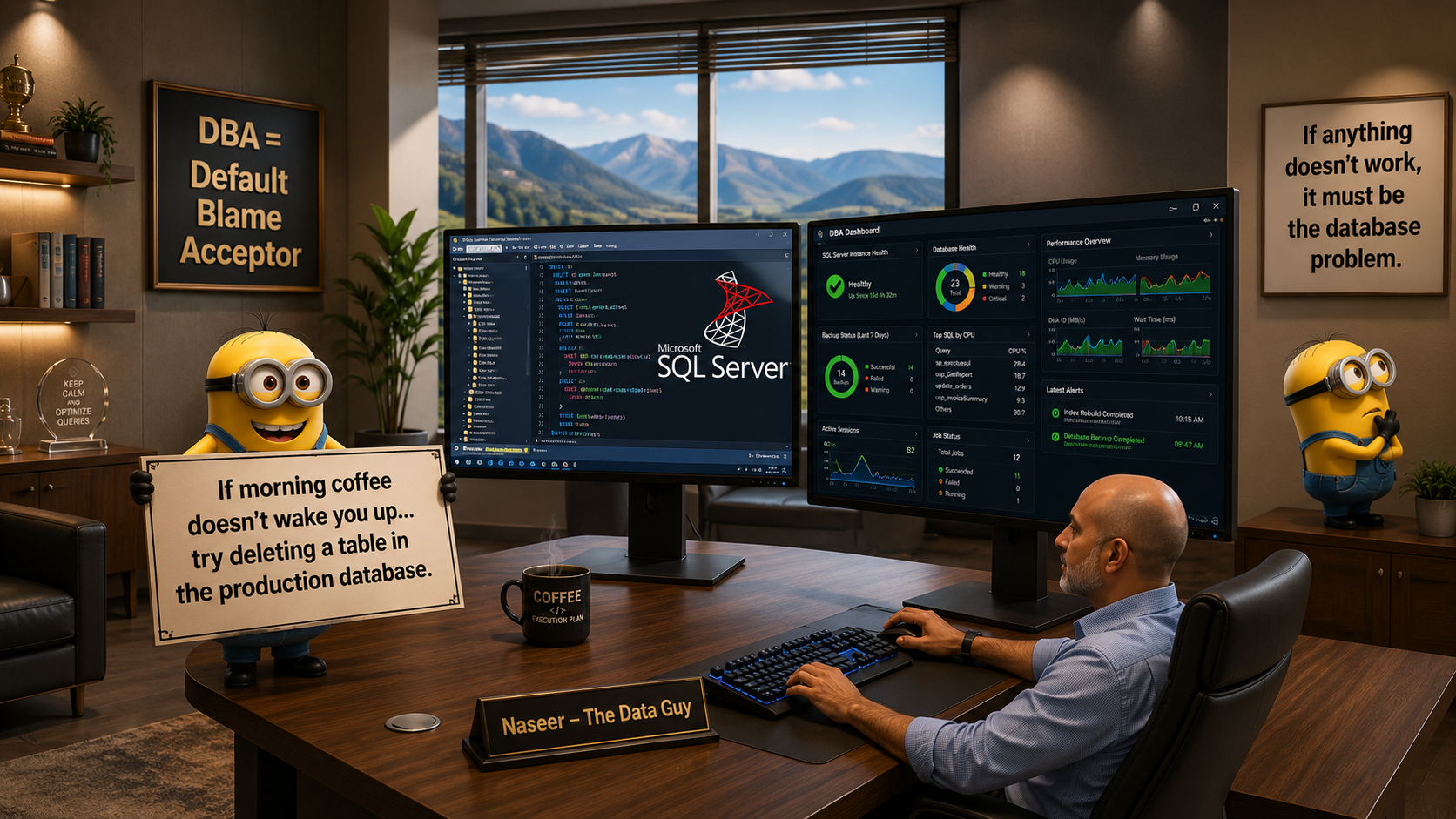 SQL Server Enterprise DBA project